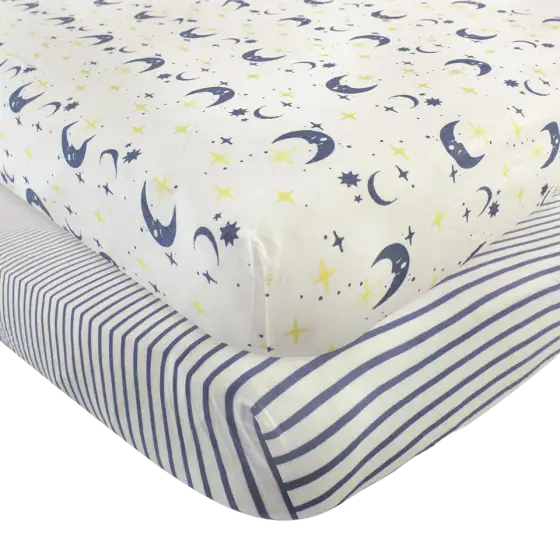 Touched by Nature Organic Cotton Fitted Crib Sheet