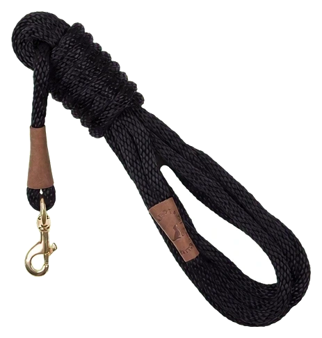 Mendota Long Snap Training Lead, Black, 15 ft