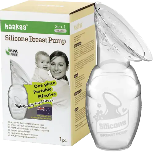 haakaa Silicone Manual Breast Pump