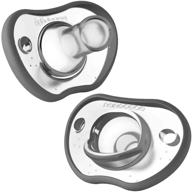 Nanobebe Orthodontic 100% Silicone Pacifier