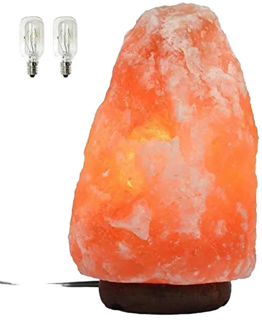 7-Inch Himalayan Salt Lamp with Dimmer Cord