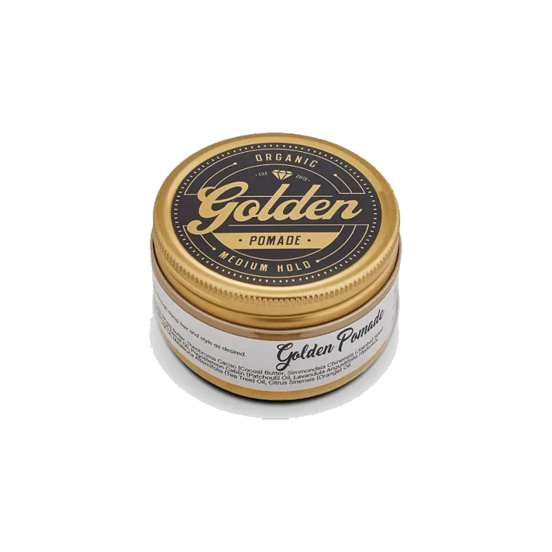 Golden Beards Organic Hair Pomade — Medium Hold