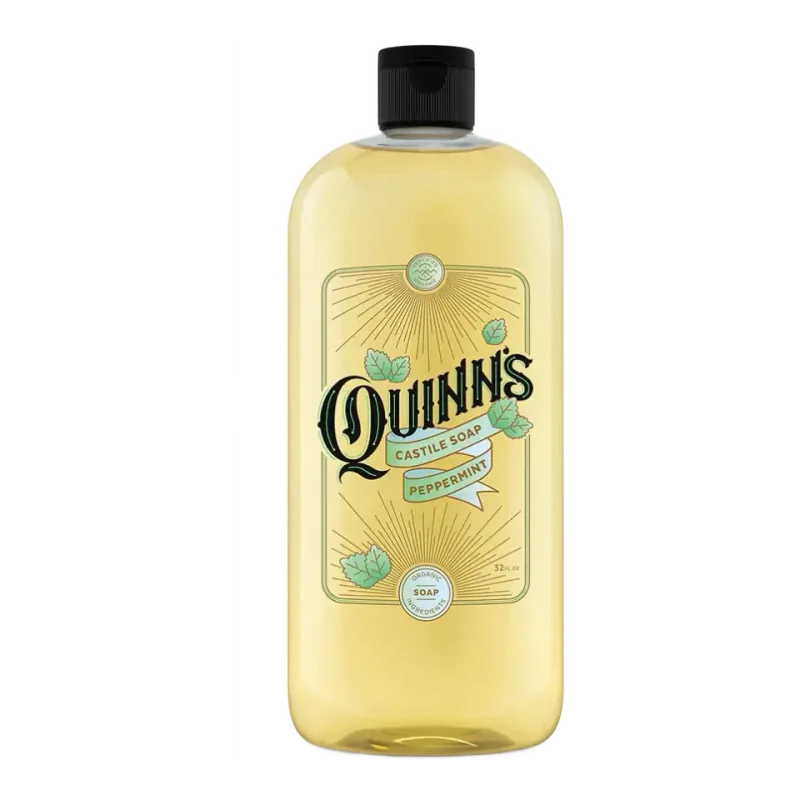 Quinn's Peppermint Castile Liquid Soap
