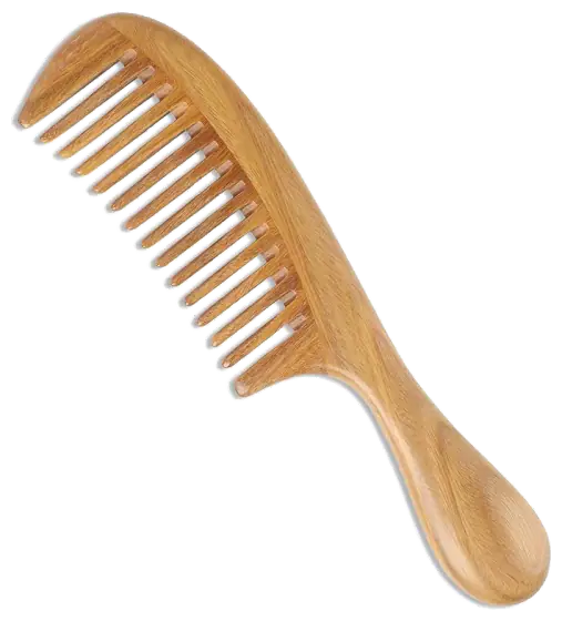 Onedor HA-539 Sandalwood Wide-Tooth Hair Comb