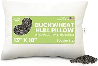 Bean Products Organic Buckwheat Toddler/Kids Pillow — 13 × 18