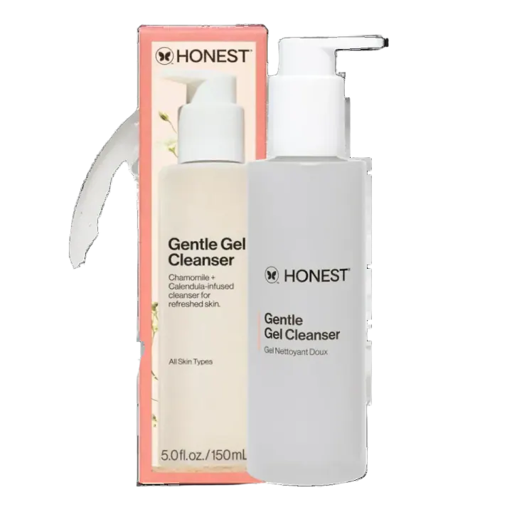 Honest Beauty Gentle Gel Daily Face Cleanser, Sensitive Skin, 5 fl oz