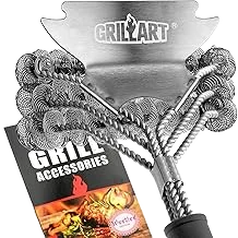 GRILLART Grill Brush and Scraper Bristle Free