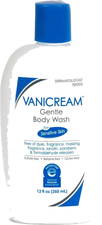Vanicream Gentle Body Wash, 12 fl oz