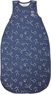 Woolino 4 Season Merino Wool Baby Sleep Sack — Night Sky