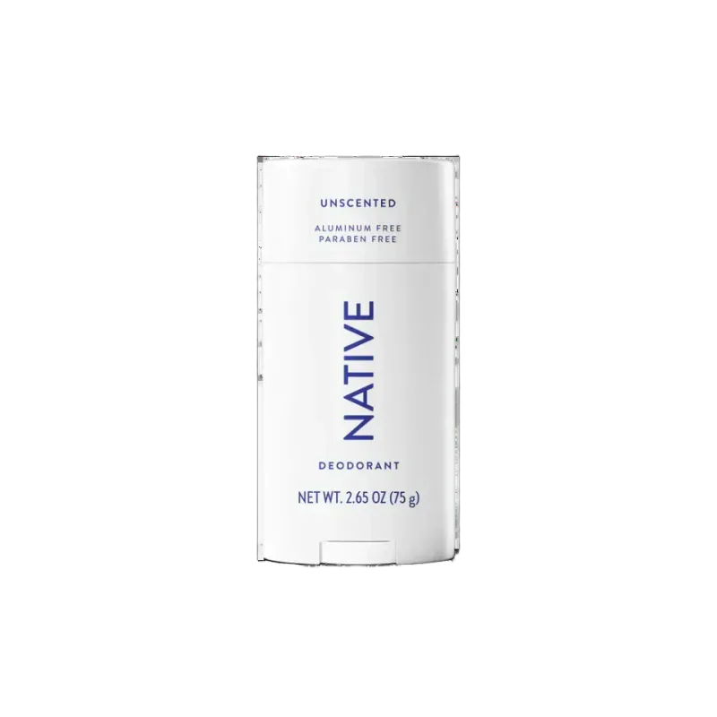 Native Unscented Deodorant Stick, 2.65 oz