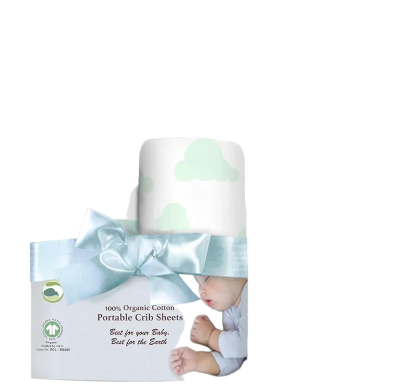 Cambria Baby Organic Cotton Fitted Pack n Play Sheets