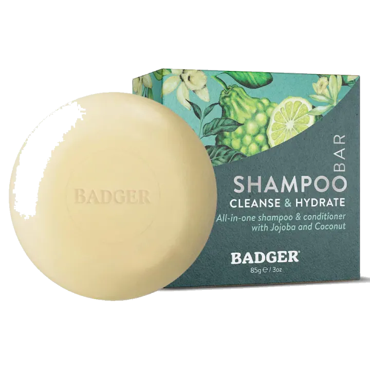 Badger Jojoba and Baobab Conditioning Shampoo Bar — 3 oz