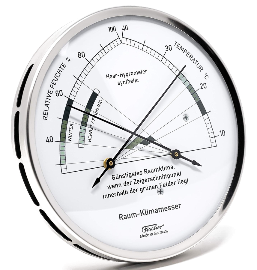 Fischer 1222-01 Indoor Climate Hygrometer and Thermometer