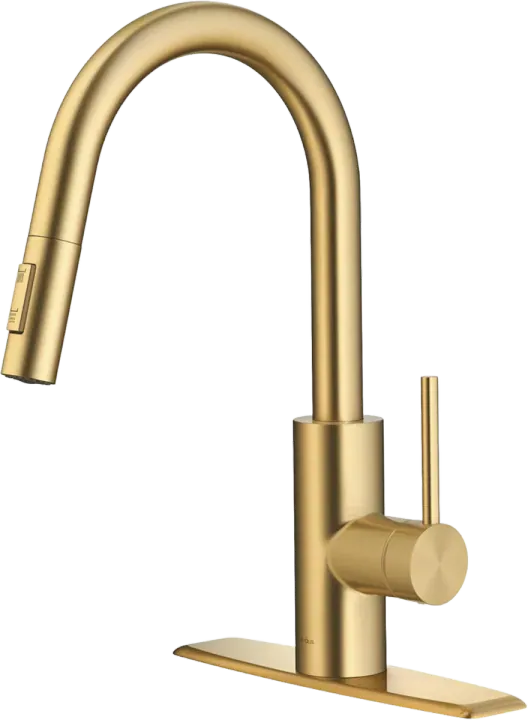 KRAUS Oletto Single Handle Pull Down Kitchen Faucet