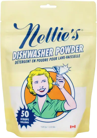 Nellie's Dishwasher Powder, 50 Loads