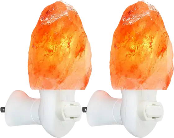 Pink Himalayan Salt Lamp, Hand Carved Night Light