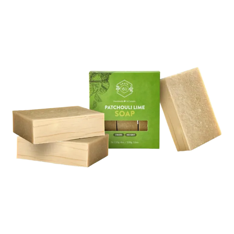 Crate 61 Patchouli Lime Bar Soap