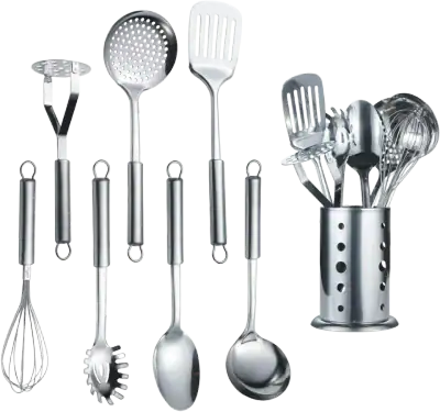 Berglander Stainless Steel Utensil Set, 8-Piece