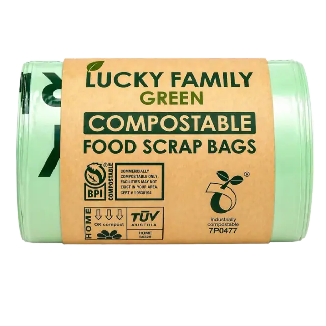 INNOTAK Compostable Compost Bin Bags, 1.3 Gallon