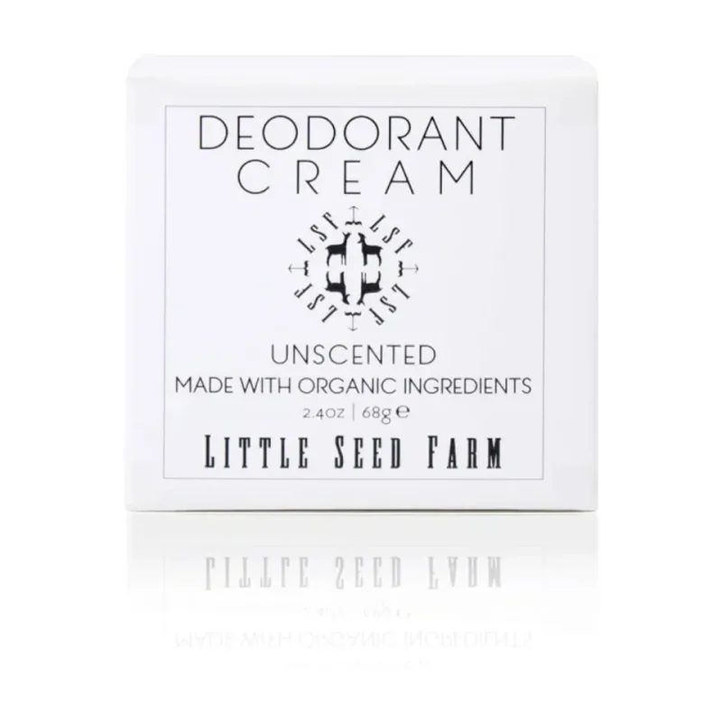 Little Seed Farm Unscented Cream Deodorant, 68 g