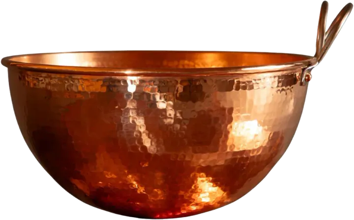 Sertodo 2.5-Quart Copper Egg-White Mixing Bowl
