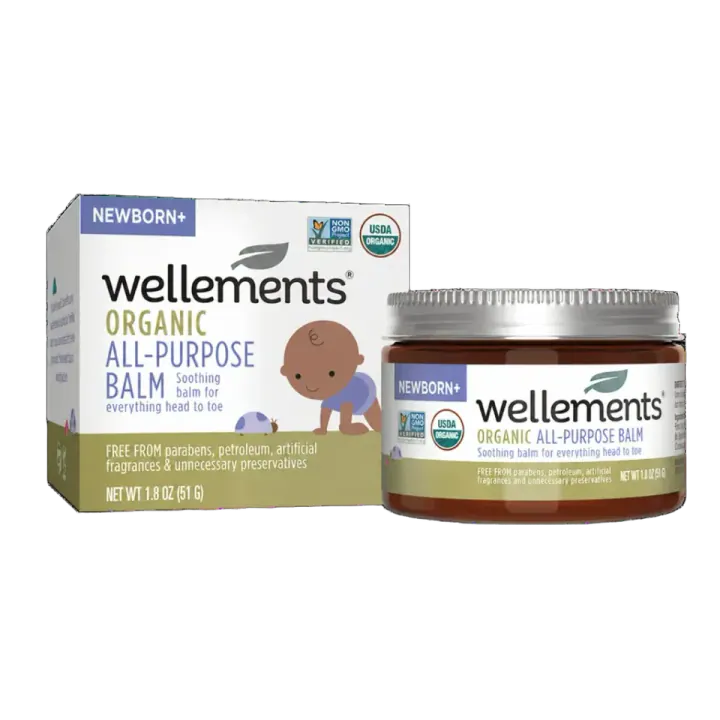 Wellements Organic All Purpose Baby Balm, 1.8 oz