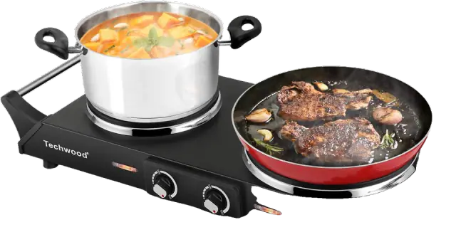 Techwood Electric Hot Plate (double)
