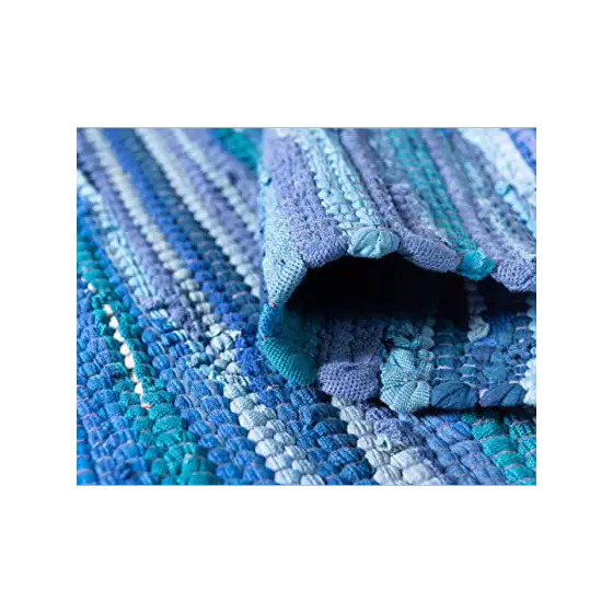 Unique Loom Chindi Cotton Collection Hand Woven Area Rug