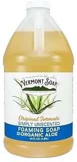 Vermont Soap Unscented Foaming Hand Soap