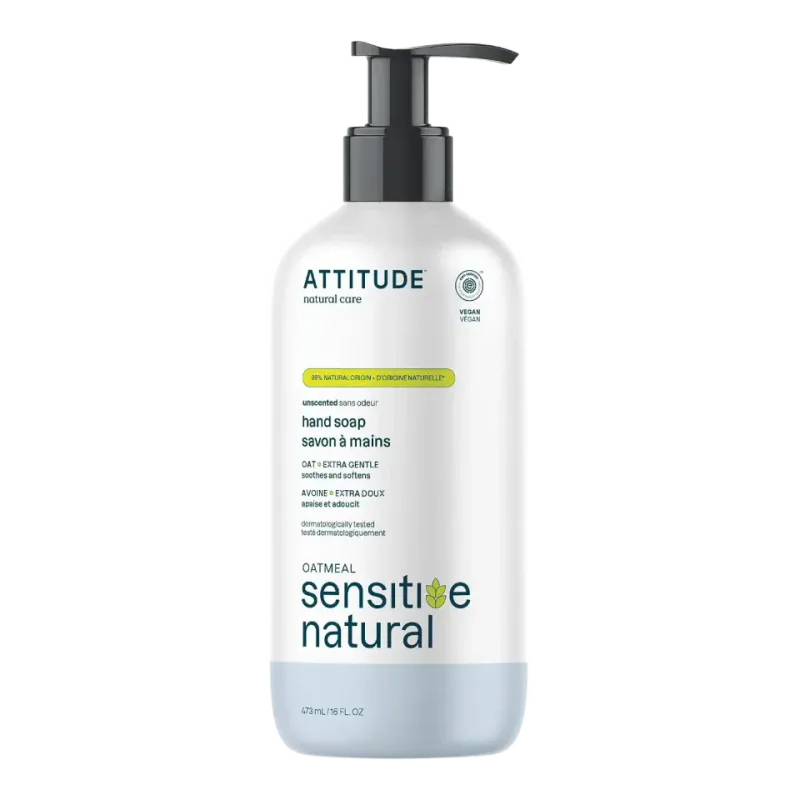 ATTITUDE Sensitive Skin Unscented Hand Soap