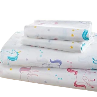 Wildkin Cotton Full Sheet Set — Unicorn