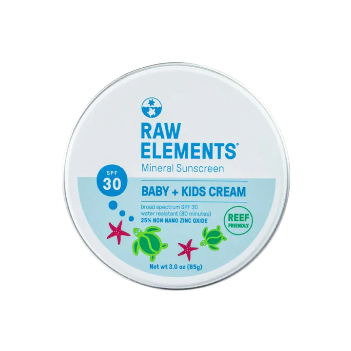 Raw Elements Baby & Kids Organic Sunscreen Tin SPF 30