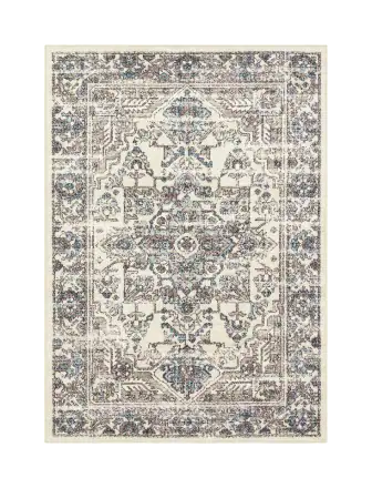Maples Rugs Tapestry Farmhouse Area Rug, 5 x 7, Taupe/Grey