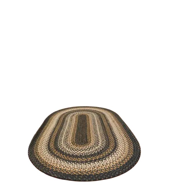 Homespice Kilimanjaro Braided Oval Jute Rug