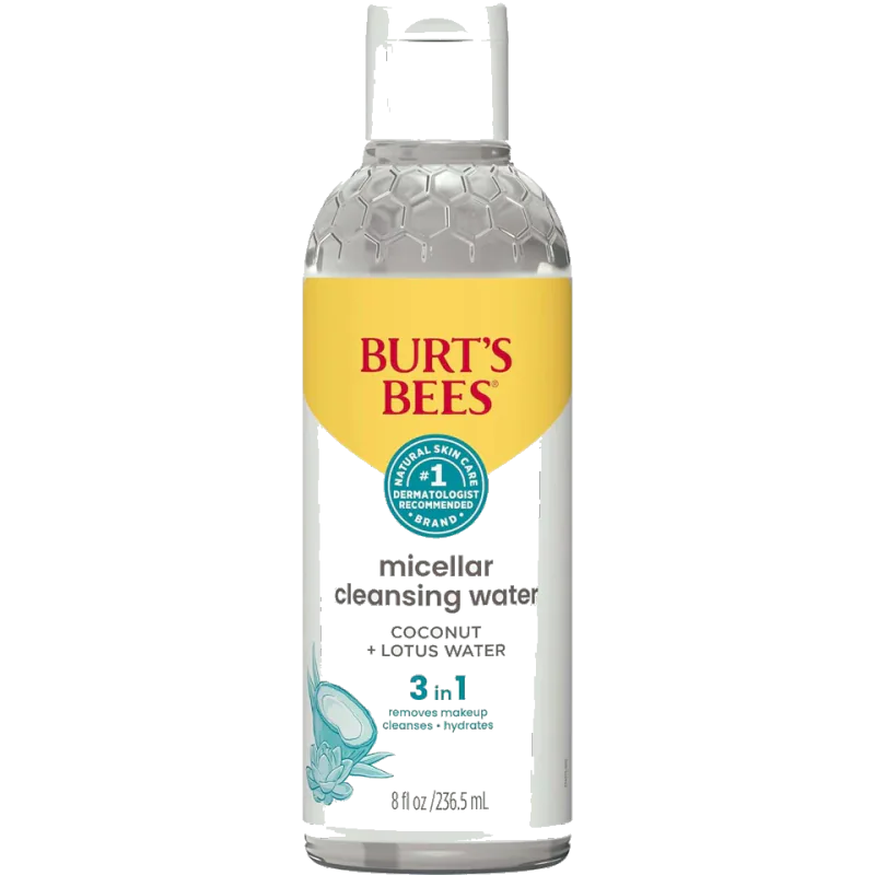 Burt's Bees Micellar Cleansing Water with Coconut and Lotus — 8 oz