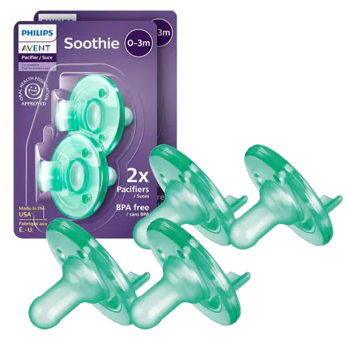 Philips Avent Soothie 100% Silicone Pacifier