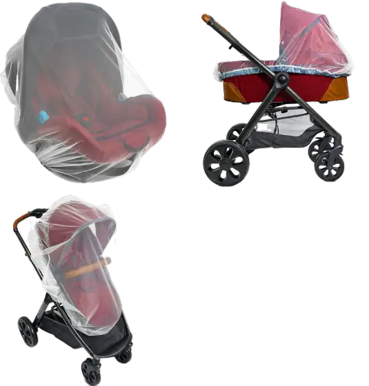 Universal Backpackers Drawstring Stroller Mosquito Net