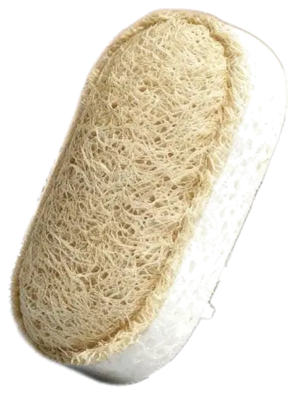 Vove Loofah and Cellulose Scrub Sponges, 4-Pack