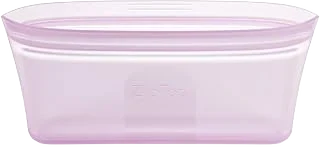 Zip Top Silicone Snack Bag — Lavender, 4 oz