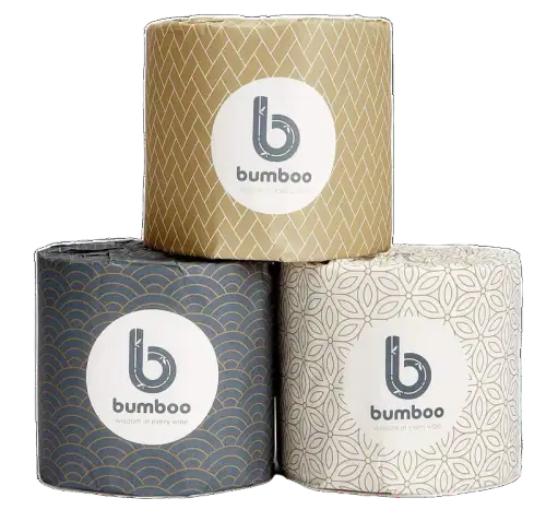 Bumboo Bamboo Toilet Roll, 3-Ply