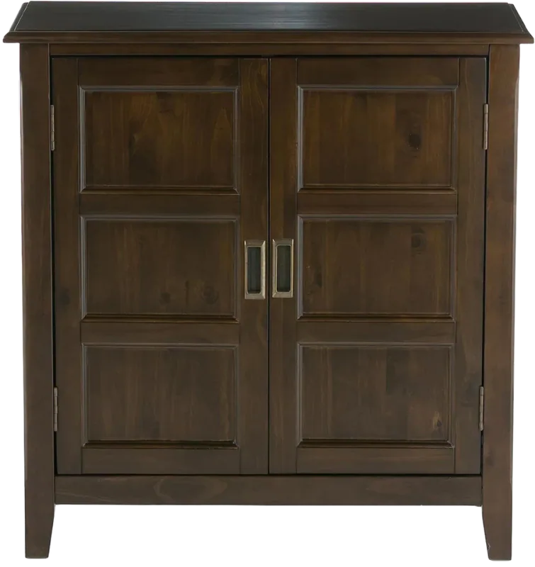 SIMPLIHOME Burlington Solid Wood Storage Cabinet