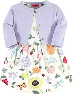 Touched by Nature Organic Cotton Dress and Cardigan — Flutter, 2T