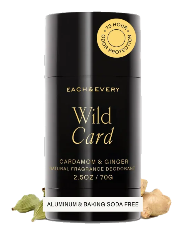 Each & Every Deodorant — Cardamom and Ginger