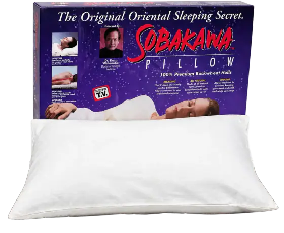 Sobakawa Traditional Buckwheat Pillow, Standard