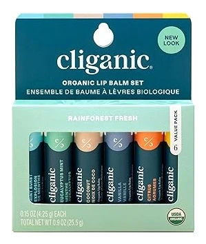 Cliganic Organic Lip Balm Rainforest Fresh
