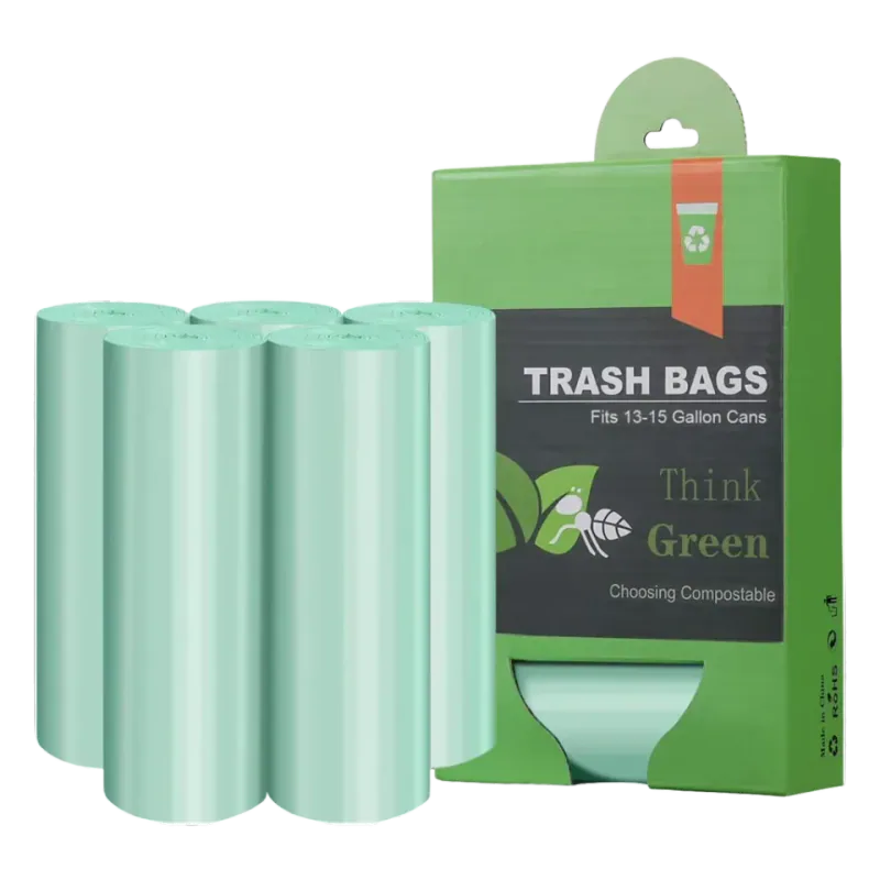 Compostable Trash Garbage bags,AYOTEE 13-15 Gallon Tall