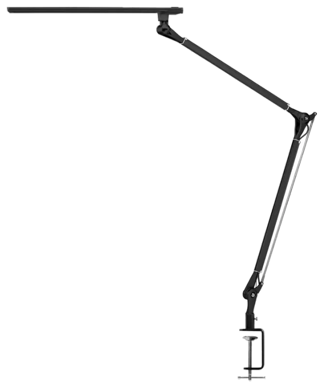 UPLIFT E7 LED Desk Lamp with Clamp — Black
