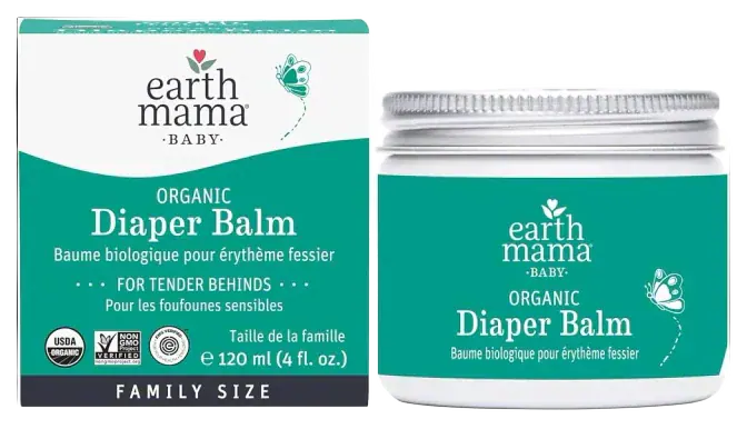 Earth Mama Organic Diaper Balm, 4 fl oz
