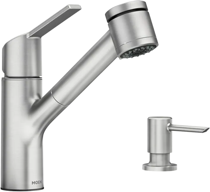 Moen Sombra Spot Resist Stainless Pull-Out Sprayer Kitchen Faucet