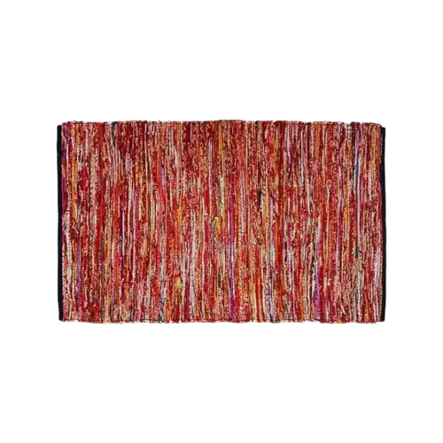 Ramanta Home Cotton Chindi Hand Woven Rug